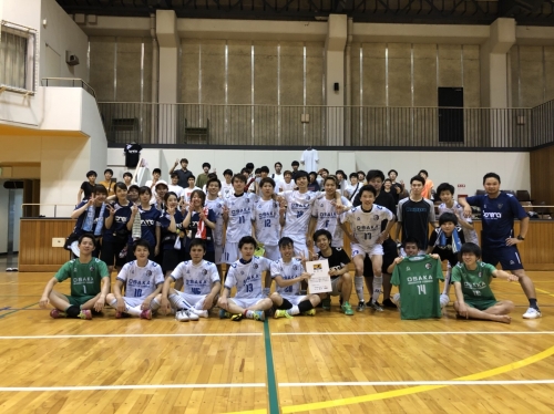 大阪経済大学フットサル部 ガクセイ協賛